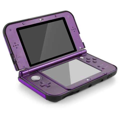 New 3DS XL Case (Purple) - Plastic + Aluminium Full Body Protective ...