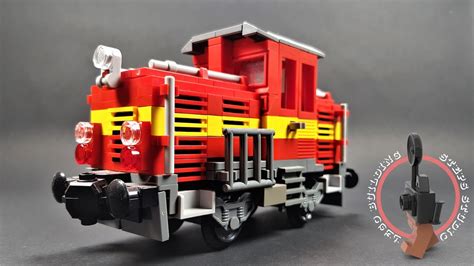 Lego train moc building instructions - YouTube