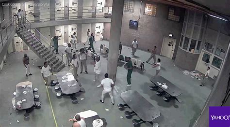 Prison fight caught on camera [Video]