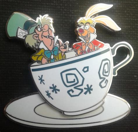 28079 - Mad Hatter - Alice in Wonderland Quarterly Teacups - Walt Disney World Disney Pin