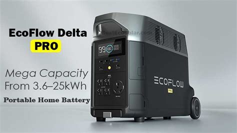 EcoFlow Delta Pro Review - Portable Generator