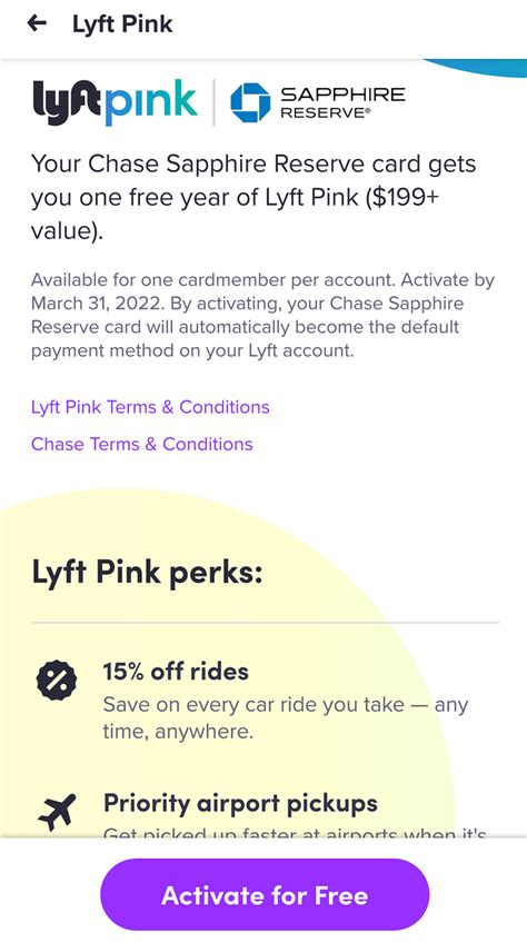 CSR cardholders: How to activate your free year of Lyft Pink membership