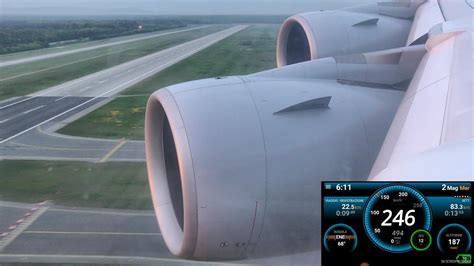 Airbus A380-800 (388) Landing in Frankfurt. Speed and Altitude ...