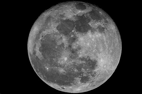 Full moon telescopic view Photograph by Chris Giordano - Fine Art America