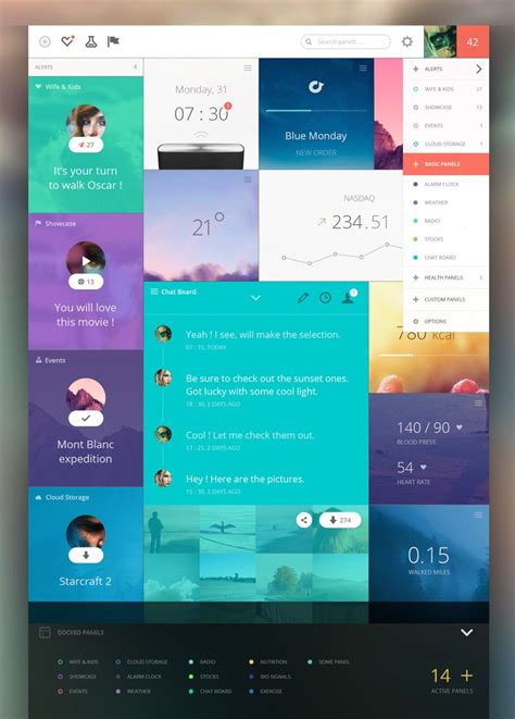 20+ Awesome Dashboard Designs That Will Inspire You - designrfix.com ...