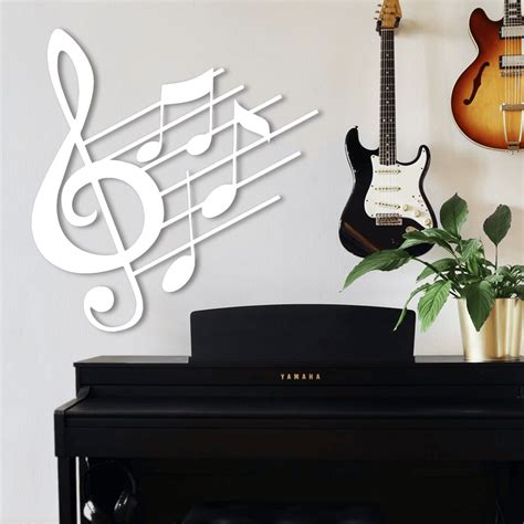 Music Notes Wall Art | Metal Art & Home Decor | Made In The USA | K&S Design Elements