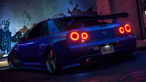 agenTOUGH — - Nissan Skyline GT-R R34 V-Spec | Voiture