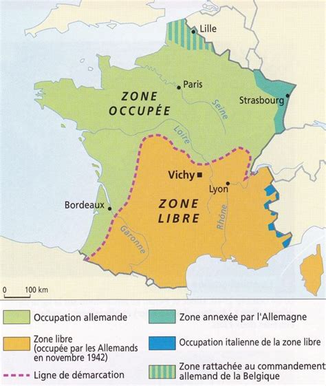 3ème: LA FRANCE DANS LA GUERRE: UNE FRANCE DEFAITE ET OCCUPEE (1940-1944) | Révolution nationale ...