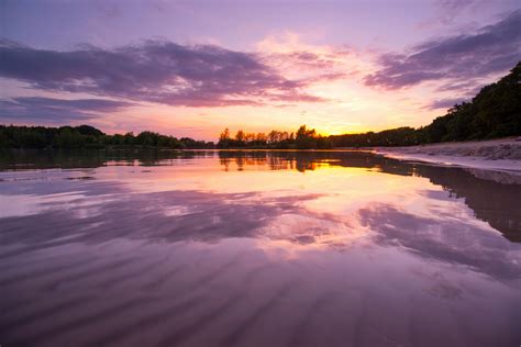 Calm Ocean during Sunset · Free Stock Photo