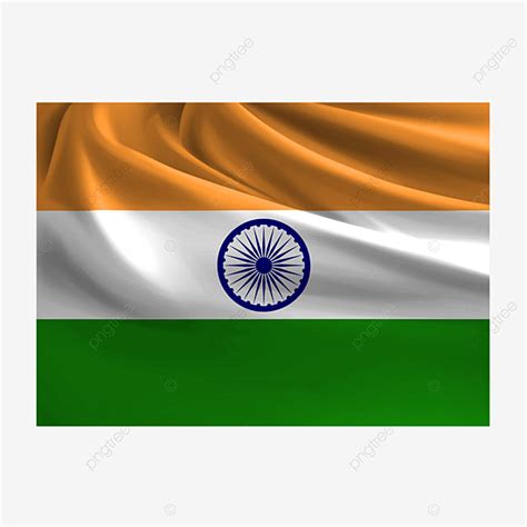 India Flag Clipart Hd PNG, India Flag 3d Effect Silk, India, 3d, Flag ...