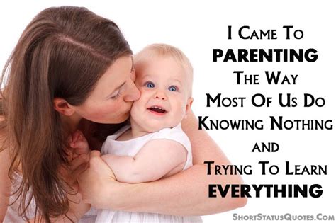 Parenting Status, Captions and Good Parenting Quotes