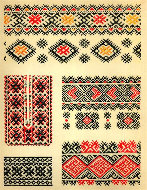 ukrainian folk embroidery: Ukrainian Folk Embroidery, I. F. Krasyts'ka, 1960, plate 2 Poltava ...