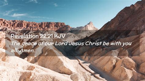 Revelation 22:21 KJV Desktop Wallpaper - The grace of our Lord Jesus ...