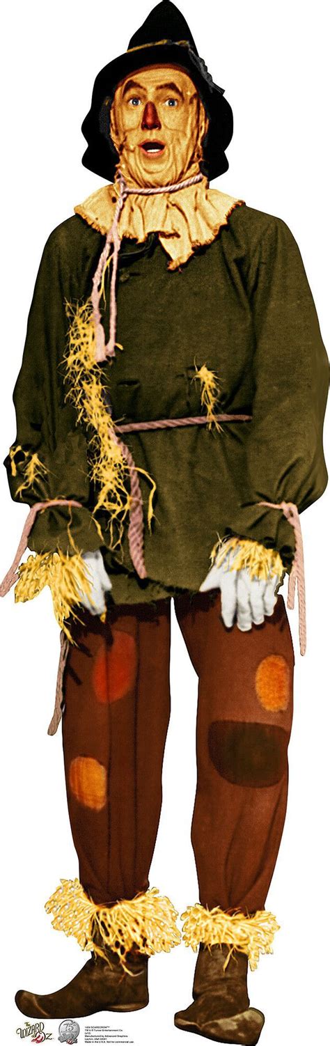 72'' Wizard Of Oz Cardboard Standup | Scarecrow wizard of oz, Scarecrow costume, Wizard of oz ...