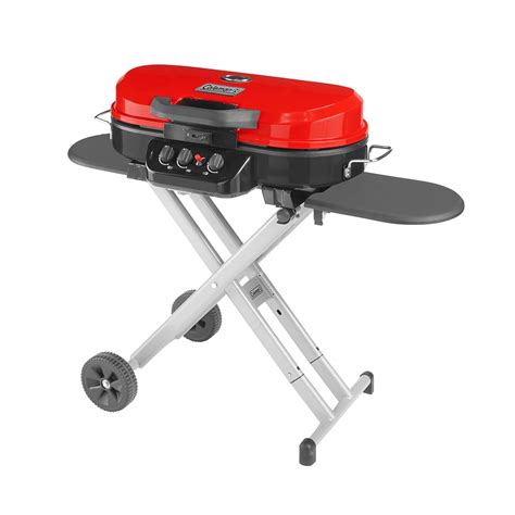 Coleman RoadTrip X-Cursion Burner Propane Gas Portable Grill, Red ...