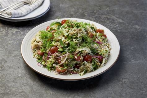 Pickled Fennel and Brown Rice Tabouleh — Farm to Fork