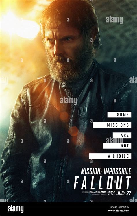 MISSION: IMPOSSIBLE - FALLOUT, US character poster, Sean Harris, 2018 ...