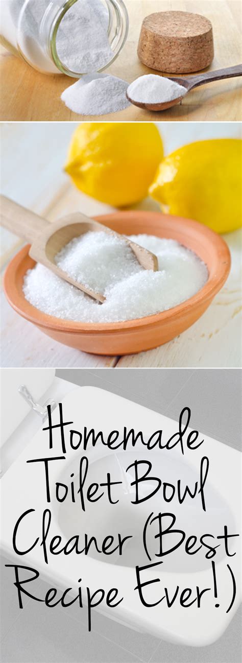 Homemade Toilet Bowl Cleaner: DIY, How To Make, Best, 3 Ingredients ...