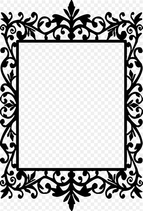 Picture Frames Drawing Silhouette Clip Art, PNG, 1535x2264px, Picture ...