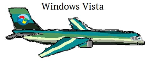 Windows Vista Plane Sketch by WindyThePlaneh on DeviantArt