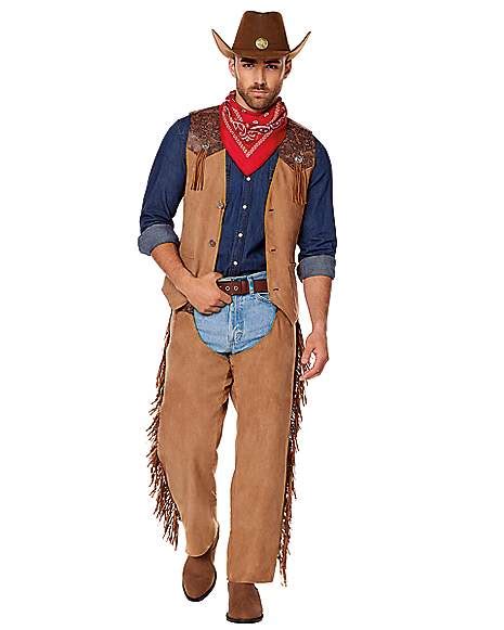 Adult Western Cowboy Chaps - Spirithalloween.com