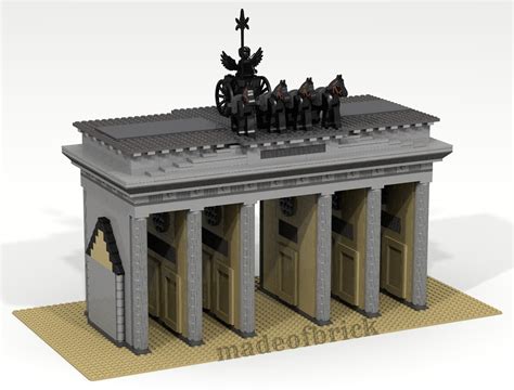 CUSTOM LEGO BUILDING. Brandenburg Gate in Berlin Germany. | Etsy