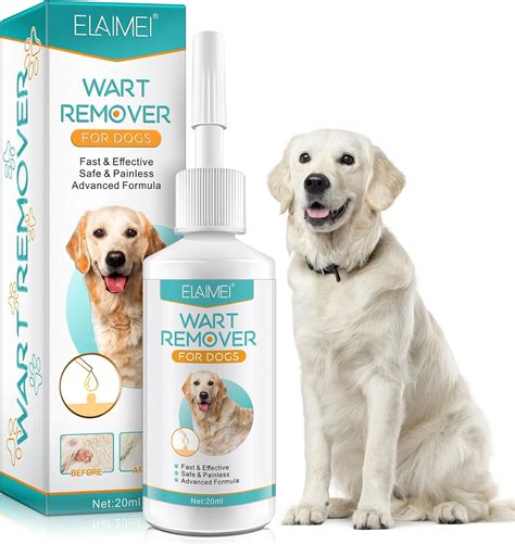 Dog Wart Remover, Dog Wart Removal Treatment, Dogs Skin Tag Remover Liquid, Easily Eliminates ...