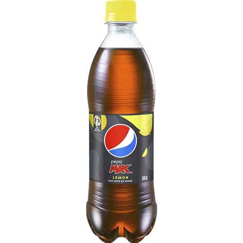 Buy Pepsi Max Lemon Soft Drink Bottle 600ml Online | Worldwide Delivery | Australian Food Shop