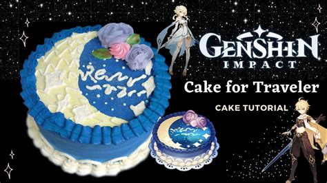 Genshin Impact TRAVELER'S CAKE TUTORIAL in 2022 | Cake tutorial, Cake, Cake designs