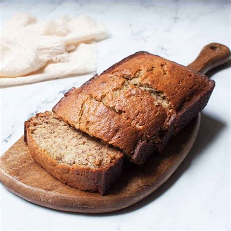 Banana Bread with Shortening {easy one bowl recipe}