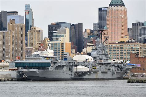 Aircraft carrier USS Intrepid became a museum in 1982 - aroundcard