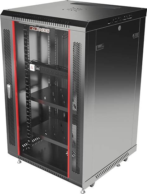 Amazon.com: Sysracks - Server Rack – Wall Mount Rack - Locking Cabinet ...