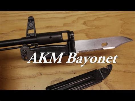 AKM Bayonet : Soviet Multitool - YouTube