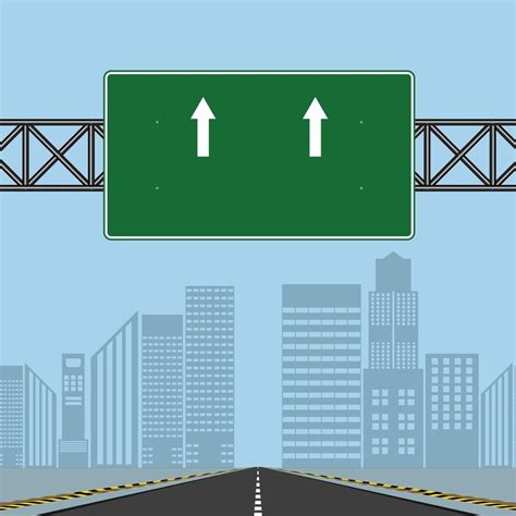 Highway road signs 2386354 Vector Art at Vecteezy