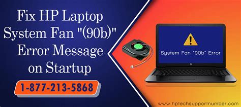 Fix HP Laptop System Fan 90b Error Message on Startup Digital Art by HP ...