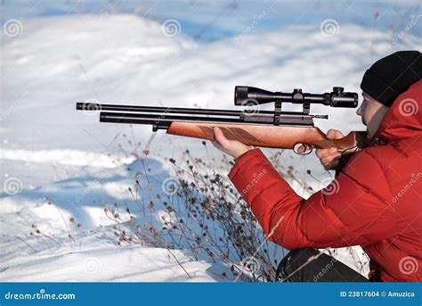 Hunter Aiming Gun Stock Photography | CartoonDealer.com #2157902