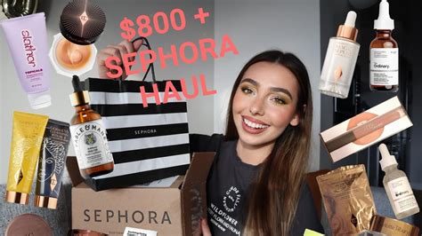 $800+ MASSIVE SEPHORA HAUL! Makeup, Skincare, Hair Care, Body Care ...