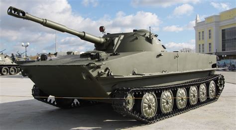 The PT-76: The Russian Tank That Can 'Swim' | The National Interest