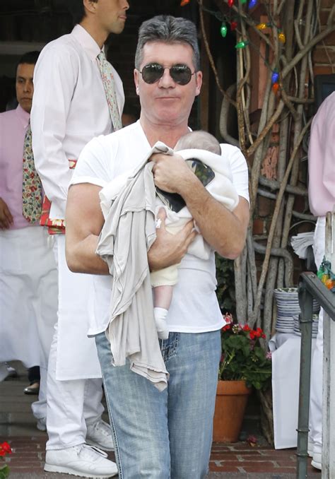 Simon Cowell Lunches With Eric at The Ivy | Celeb Baby Laundry