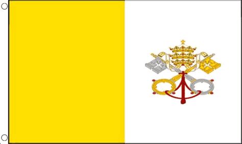 Vatican City Papal Flag | Buy Vatican City Papal Flag at Flagman.ie