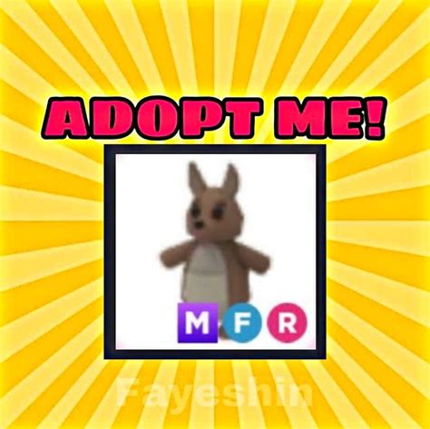 Adopt Me Legendary Mega Fly Ride Kangaroo MFR