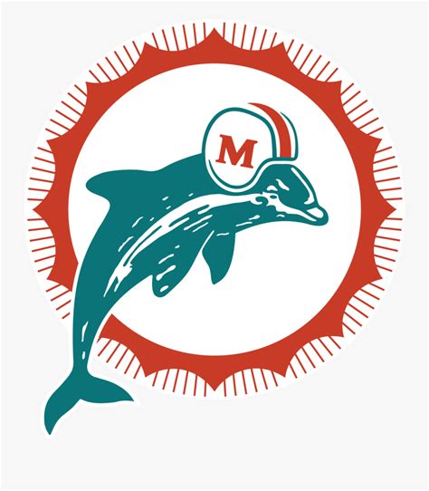 Miami Dolphins Png - Miami Dolphins Retro Logo , Free Transparent ...