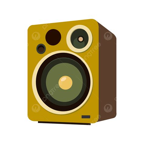 Cartoon Computer Speaker Vector, Computer Speaker, Speaker, Speakers PNG and Vector with ...