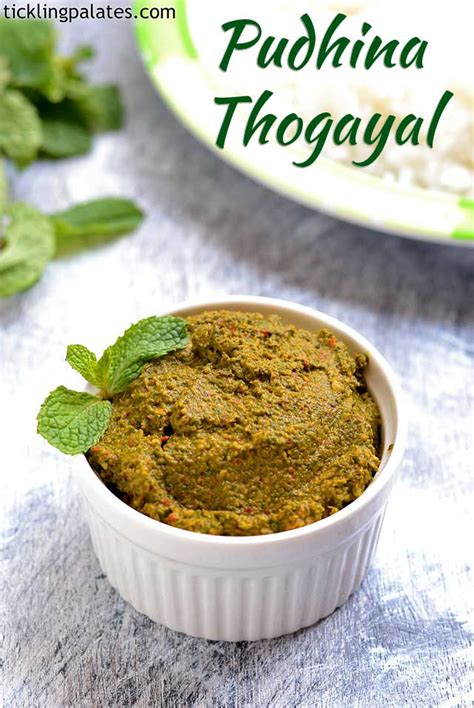 Pudina Thogayal Recipe | Mint Thogayal - Tickling Palates