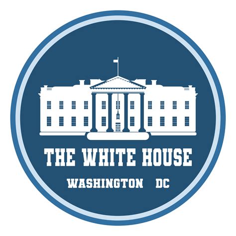 logo white house president america. flat style 3770135 Vector Art at Vecteezy