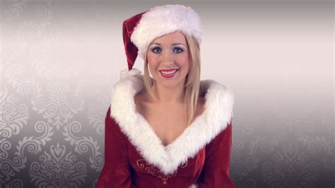 Mrs Claus Costume Makeup Tutorial - YouTube