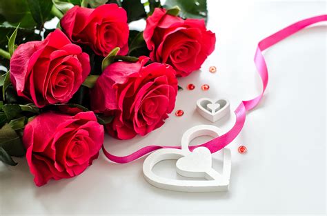 Wallpaper : 5000x3312 px, day, flowers, heart, holiday, love, mood, rose, roses, Valentine ...