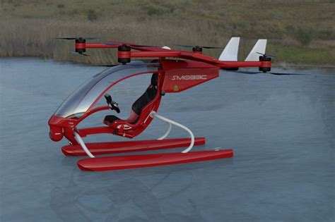 Esprit Aeronautics Limited Lancer ePAV with pontoons for water landings ...