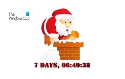 Best free Christmas Countdown apps and widgets for Windows PC