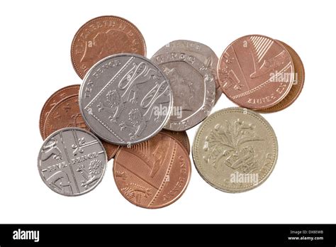 English coins cut out hi-res stock photography and images - Alamy